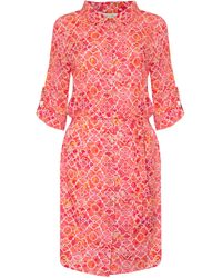 Sophia Alexia - Marble Mosaic Zanzibar Shirt Dress - Lyst