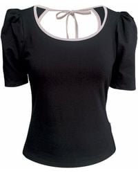 Frock Tales - Belle Top With Scoop Neck - Lyst