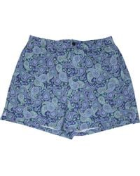 lords of harlech - Quack Pow Paisley Swim Short - Lyst