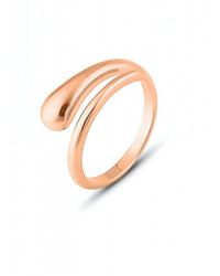Spero London - Signature Sterling Stacking Snake Ring - Lyst