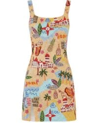 Oceanus - Havana Mini Dress - Lyst