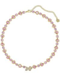 Cloud Haven - Heart Crystal Logo Necklace - Lyst