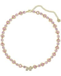 Cloud Haven - Heart Crystal Logo Necklace - Lyst