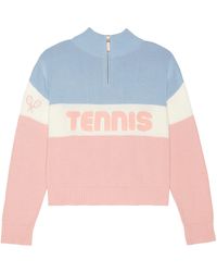 Ellsworth & Ivey - Madison Quarter Zip Sweater - Lyst