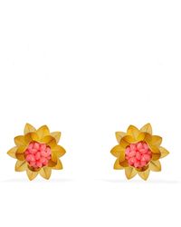 Pats Jewelry - Coral Flowers - Lyst