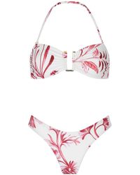 Aguaclara - Rouge Bandeau Top - Lyst