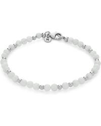 Nellou Jewellery - Neutrals Jewel Bead June Birthstone Bracelet Sterling - Lyst
