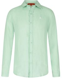 Maison Tangerine - Mint Linen Shirt For - Lyst