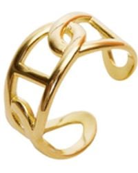 Spero London - Large Chain Ring Sterling - Lyst