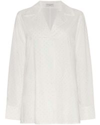 James Lakeland - Embellished Cotton Shirt - Lyst