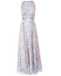 Sofia Tsereteli - Long Chiffon Dress - Lyst