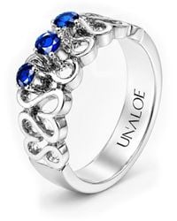 Unaloe - Cubic Zirconia Statement Ring – Sterling - Lyst