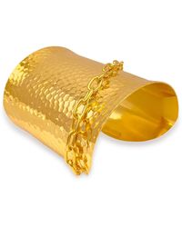 Jaredjamin - Galilea Textured Cuff Bracelet - Lyst
