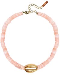 Adriana Pappas Designs - Heishi Mini Shell Anklet - Lyst