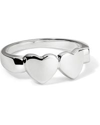 Déclarer - Og Double Heart Ring - Lyst