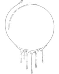 Lucy Quartermaine - Sterling Melting Drop Necklace - Lyst