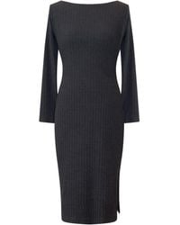 Alie Street London - Noelle Rib Knit Jumper Dress - Lyst
