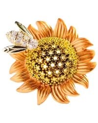 Chanel Joan Elkayam - Sunflower Bee Brooch - Lyst
