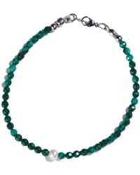 Urbane Jewelry Studio - Micro Malachite Bracelet - Lyst