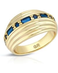 Glamrocks Jewelry - Inner Light Dome Ring - Lyst