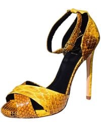 Aethra Shoes - Aetis Ankle Strap Sandal Stiletto Heels - Lyst