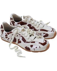 23Rd August . - Object Suede Low Top Sneakers - Lyst