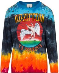 Meghan Fabulous - Led Zeppelin Fabulous Rhinestone T-shirt - Lyst