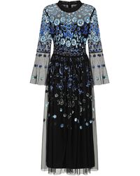 Frock and Frill - Dahlia Floral Embellished Midaxi Dress - Lyst