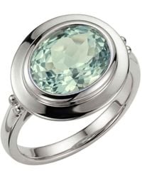 Dainty London - Sea Quartz Gemstone Ring - Lyst