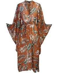 Jennafer Grace - Dusk Palms Kimono - Lyst
