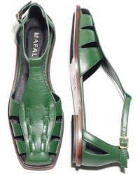 Mafalda - Ida Fisherman Sandals Square Toe - Lyst