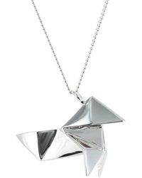 Origami Jewellery - Cuckoo Necklace Sterling - Lyst