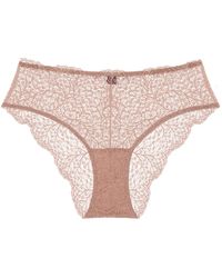 Journelle - Neutrals Allegra High Rise Brief Praline - Lyst