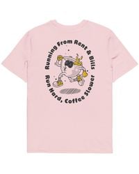 Anchor and Crew - Cotton Gustatory Coffee Over Bills Organic Cotton Embroidered T-Shirt - Lyst