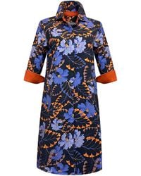 Perlavera - Clara Flora Knee-Length Missy Fit Dress - Lyst
