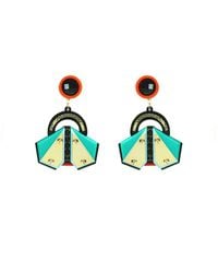 Gissa Bicalho - Acrylic Handmade Earring Papaloti - Lyst