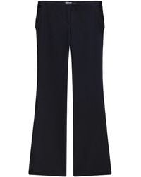 Nocturne - Side-Tie Low-Rise Slim Fit Trousers - Lyst