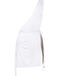 Brenda Agradi - One-Shoulder Beach And Party Mini Dress - Lyst