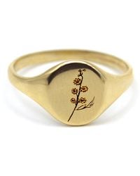 VicStoneNYC Fine Jewelry - Delphinium Flower Solid Ring - Lyst
