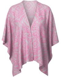Franchetti Bond - Angelica Fuchsia & Batik Print Jacket - Lyst