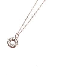 Posh Totty Designs - Sterling Silver Love Mint Charm Necklace - Lyst