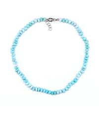 Mineralgems•Studio - Light Larimar Choker - Lyst