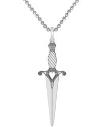 CarterGore - Large Dagger Pendant Necklace - Lyst