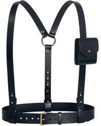 Haute Cuir - Leather Micro Bag Harness - Lyst