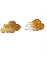 Lily Flo Jewellery - Cloud 9 Earrings On Solid - Lyst