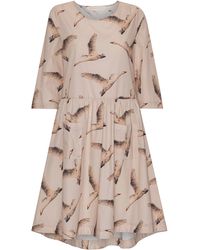 GROBUND - Neutrals The Nuka Dress - Lyst