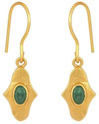 Opium Jewels - Birthstone Hamsa Drops - Lyst