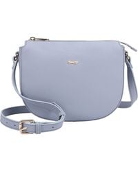 Paul Costelloe - Neutrals Hazara Leather Crossbody Bag - Lyst