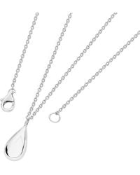 Lucy Quartermaine - Solid Sterling Tear Drop Pendant - Lyst
