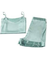 Soft Strokes Silk - Pure Mulberry Silk Camisole And Shorts Set - Lyst